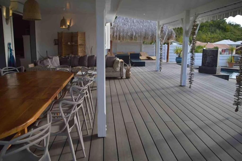 La Villa Coconut Vue A 180° Mer Rocher Du Diamant Le Diamant Exterior photo
