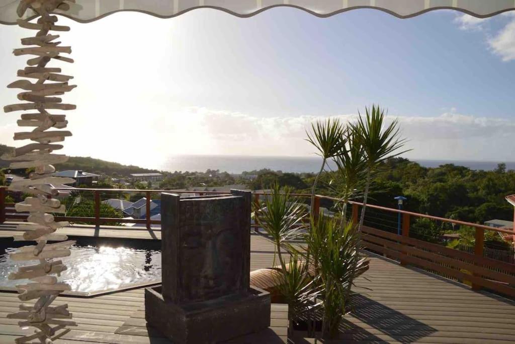 La Villa Coconut Vue A 180° Mer Rocher Du Diamant Le Diamant Exterior photo