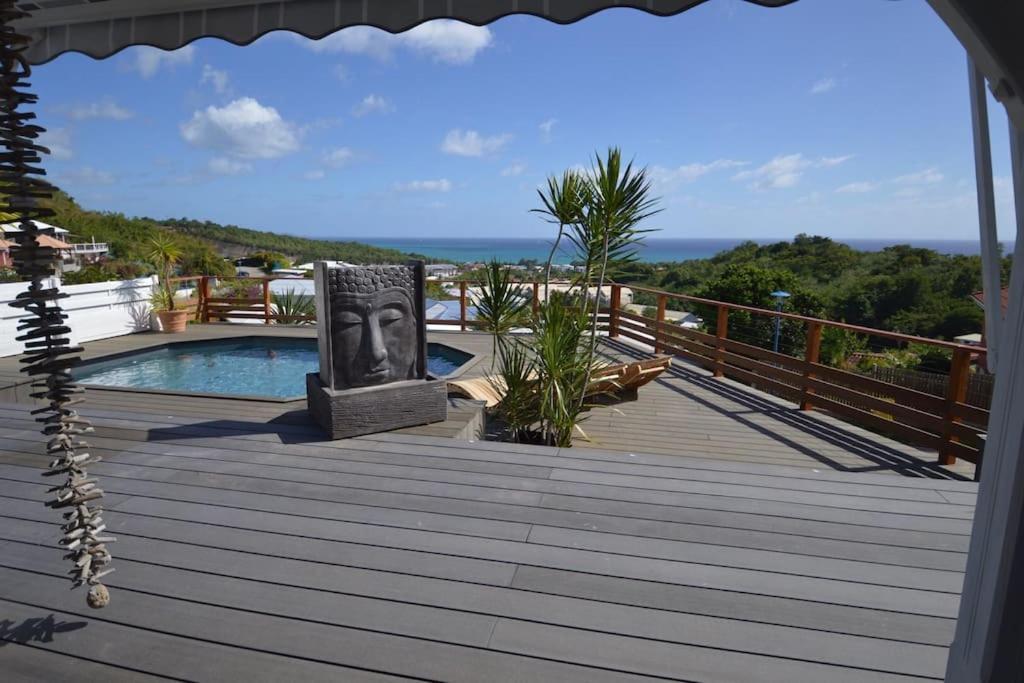 La Villa Coconut Vue A 180° Mer Rocher Du Diamant Le Diamant Exterior photo