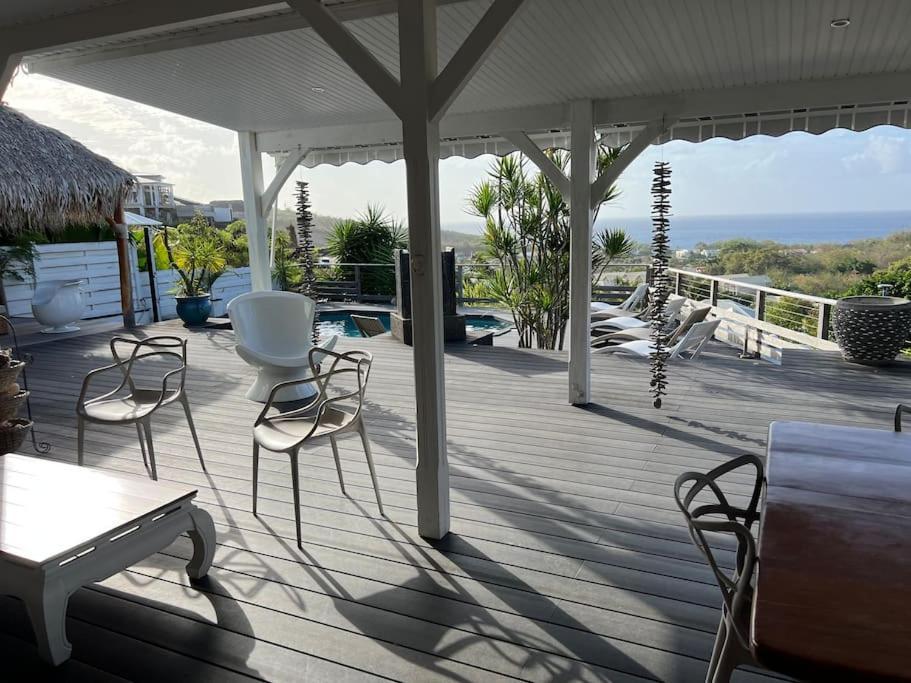 La Villa Coconut Vue A 180° Mer Rocher Du Diamant Le Diamant Exterior photo