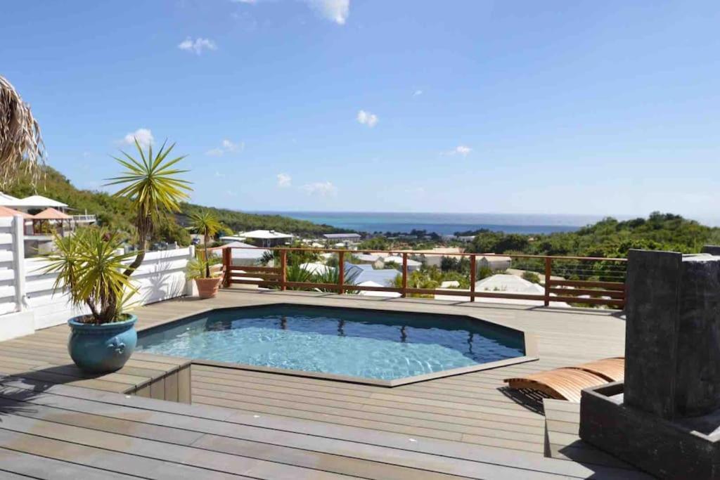 La Villa Coconut Vue A 180° Mer Rocher Du Diamant Le Diamant Exterior photo