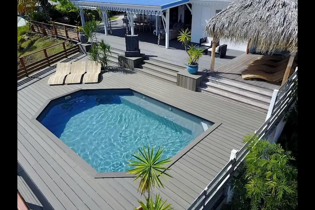 La Villa Coconut Vue A 180° Mer Rocher Du Diamant Le Diamant Exterior photo