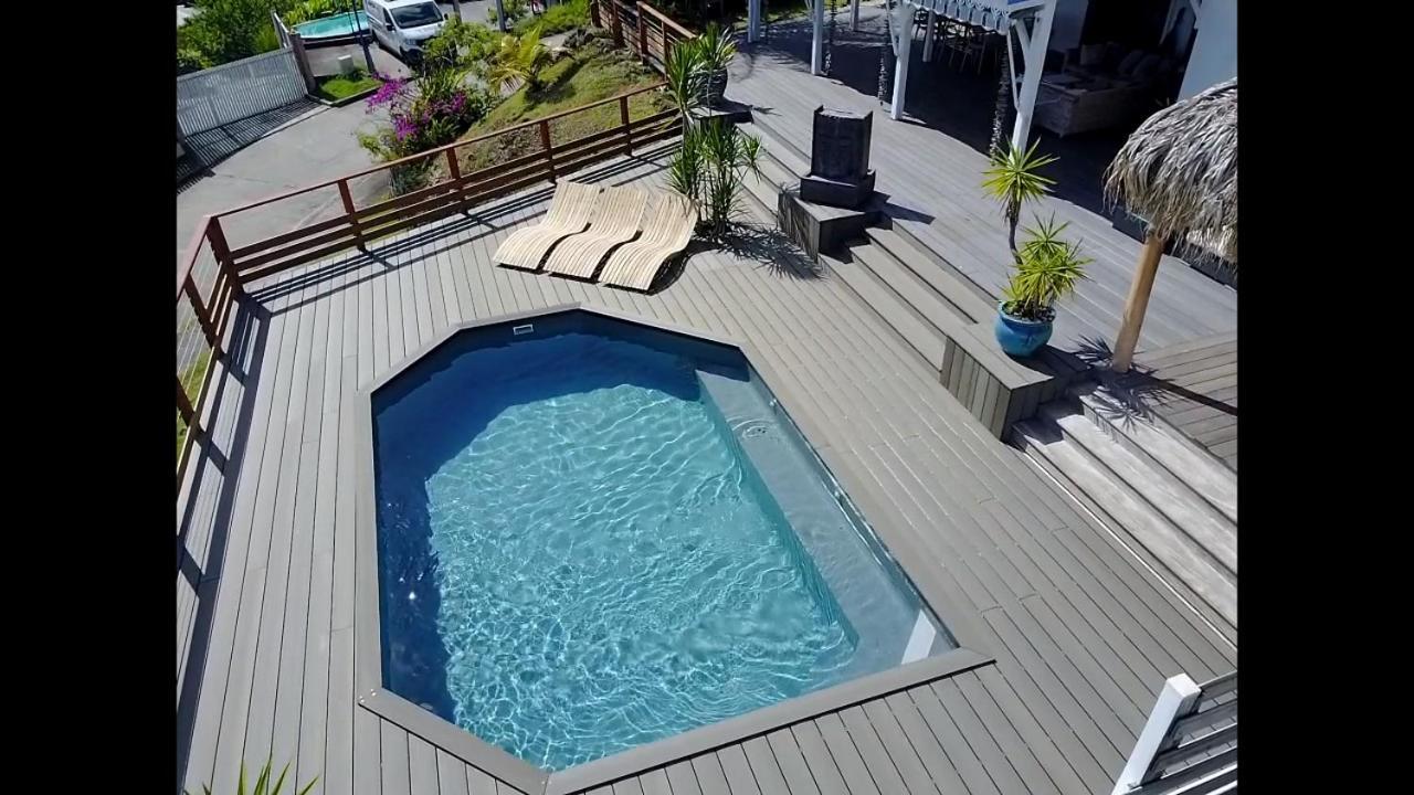 La Villa Coconut Vue A 180° Mer Rocher Du Diamant Le Diamant Exterior photo