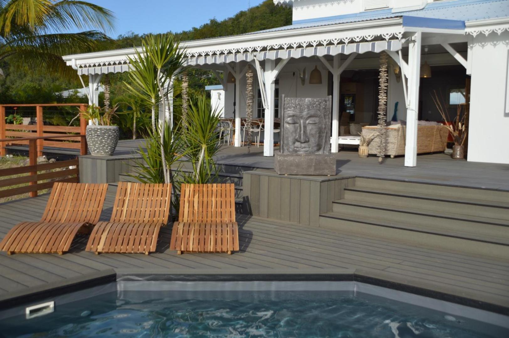 La Villa Coconut Vue A 180° Mer Rocher Du Diamant Le Diamant Exterior photo