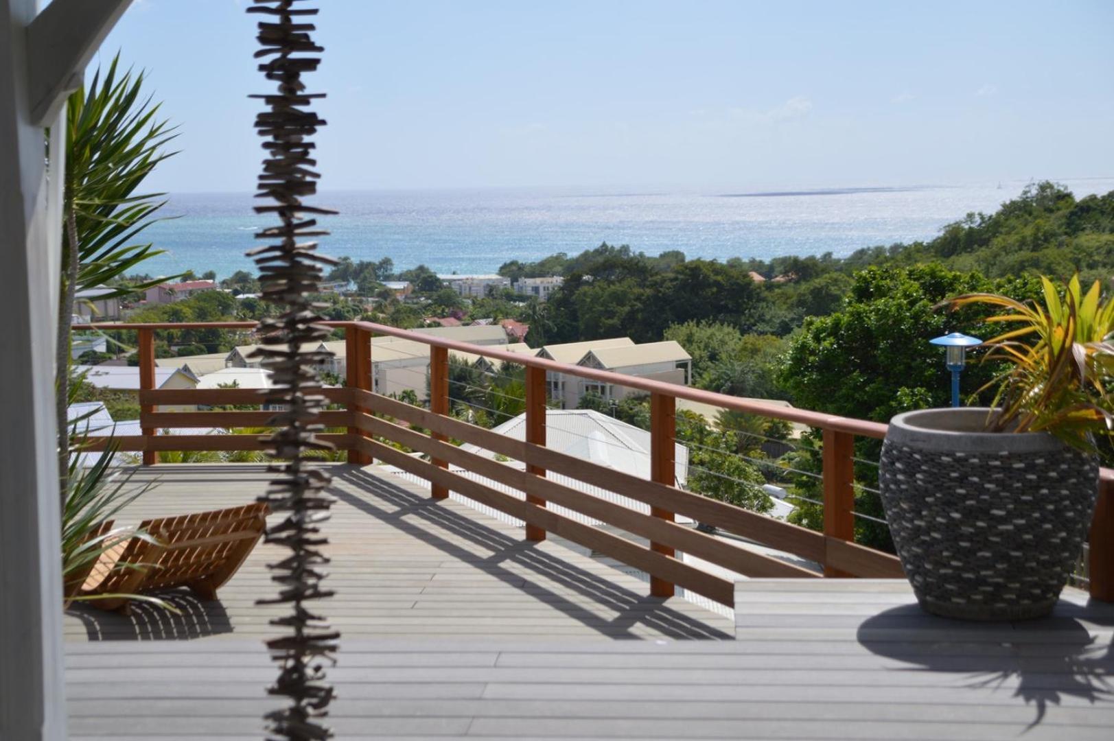 La Villa Coconut Vue A 180° Mer Rocher Du Diamant Le Diamant Exterior photo