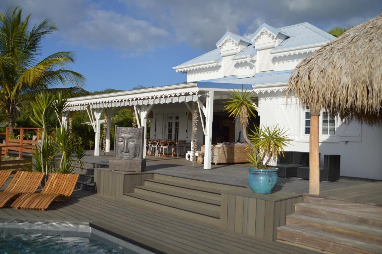 La Villa Coconut Vue A 180° Mer Rocher Du Diamant Le Diamant Exterior photo